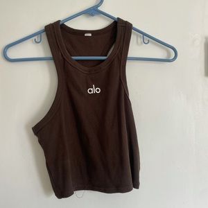 Brown alo tanktop